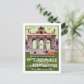 1913 Transportation Expo Poster Briefkaart (Staand voorkant)