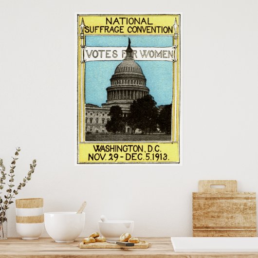 1913 Votes for Women Poster (Keuken)