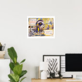 1913 Vrouwenmars Washington DC Poster (Thuiskantoor)