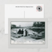 1914 Belgische soldaten in verdediging bij Termond Briefkaart (Voorkant / Achterkant)