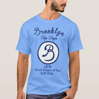 1914 Brooklyn Tip Topjes ⚾ Bond Baseball T-shirt