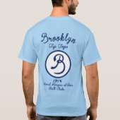 1914 Brooklyn Tip Topjes Federal League Base Ball  T-shirt (Achterkant)
