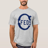 1914 Chicago Whales Retro Federal League Base Ball T-shirt (Voorkant)