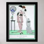 1914, Frans, Art Deco-Mode Poster<br><div class="desc">1914 Franse Deco Mode Print-11x14 hier getoond. Verkrijgbaar in andere grootten.</div>