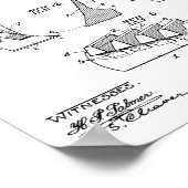  1914 Golf Club Design Patent Art Print (Hoek)