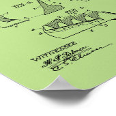 1914 Golf Club Patent Art Print (Hoek)