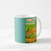 1914 graasbillygoat print koffiemok (Voorkant rechts)