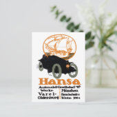 1914 Hansa Automobile Briefkaart (Staand voorkant)