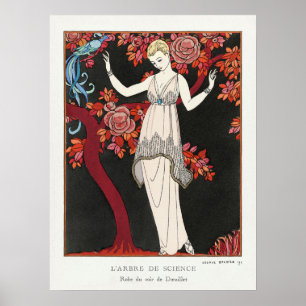 1914  illustratie van de mode poster