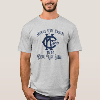 1914 Kansas City Packers Baseball Federal League ⚾ T-shirt