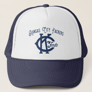1914 Kansas City Packers Federal League Ball Trucker Pet