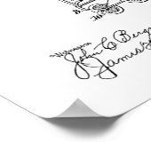 1914  kunsttekening van vliegtuigpatenten poster (Hoek)