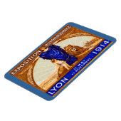 1914 Lyon International Expo Poster Magneet (Linkerzijde)