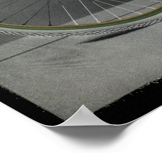 1914  naaigarij Peerless Bicycle & Art Poster (Hoek)