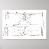 1914  Osteopathisch Tafelmodel Kunst Poster (Voorkant)