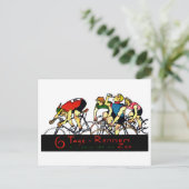 1914 Poster voor fietsen Briefkaart (Staand voorkant)