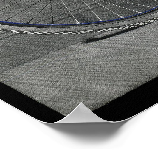 1914  Sears Napoleon Bicycle en Art Poster (Hoek)