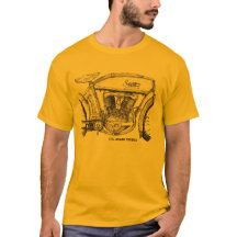 1914 T-shirt-Shirt motorfiets 1914