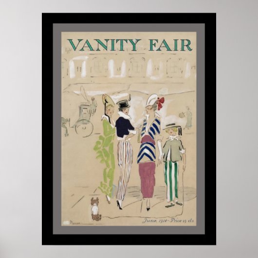  1914 Vanity Fair Poster (Voorkant)