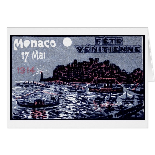 1914 Venetiaans Festival van Monaco (Voorkant Horizontaal)