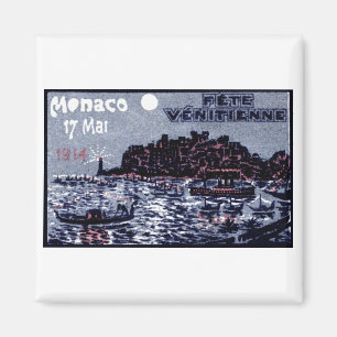 1914 Venetiaans Festival van Monaco Magneet