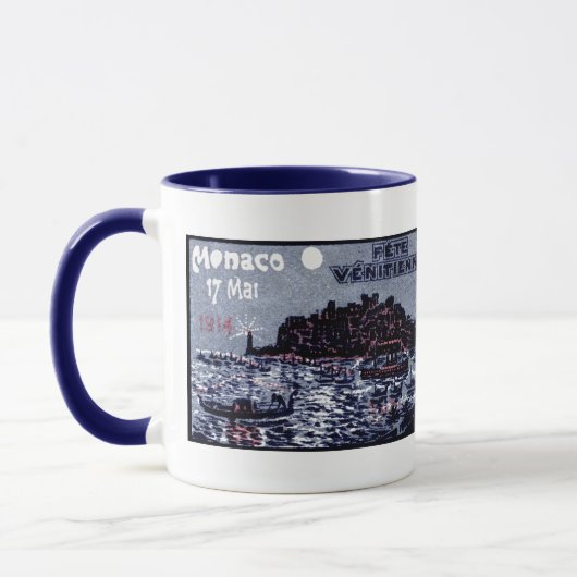 1914 Venetiaans Festival van Monaco Mok (Links)