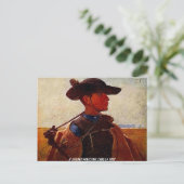 " 1915-A YOUNG MAGYAR CSIKÓS" BRIEFKAART (Staand voorkant)