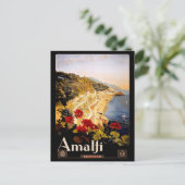  1915 Amalfi kust Italië Briefkaart (Staand voorkant)