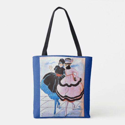 1915 Annie en Susie Tote Bag (Achterkant)