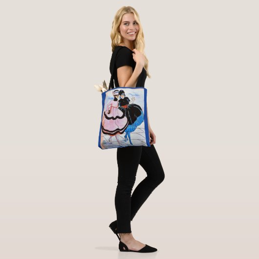 1915 Annie en Susie Tote Bag (Op model)