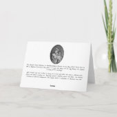 1915 Boerderij schets - Madison, CT Bedankkaart (Achterkant)