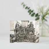 1915 Britse Empire Troops Briefkaart (Staand voorkant)