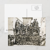 1915 Britse Empire Troops Briefkaart (Voorkant / Achterkant)