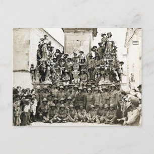 1915 Britse Empire Troops Briefkaart