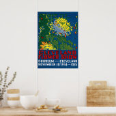 1915 Cleveland Flower Show Poster (Keuken)