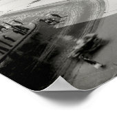 1915 DETROIT 5-WAY INTERSECTIE POSTER (Hoek)