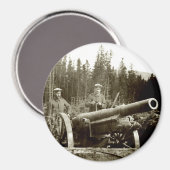 1915 - Duitse artillerie Magneet (Voorkant / Achterkant)
