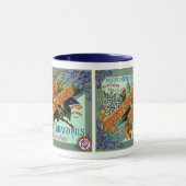 1915 Franse witte Lila parfum Mok (Midden)