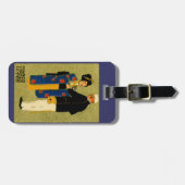 1915 Marco Polo thee Bagagelabel (Voorkant horizontaal)