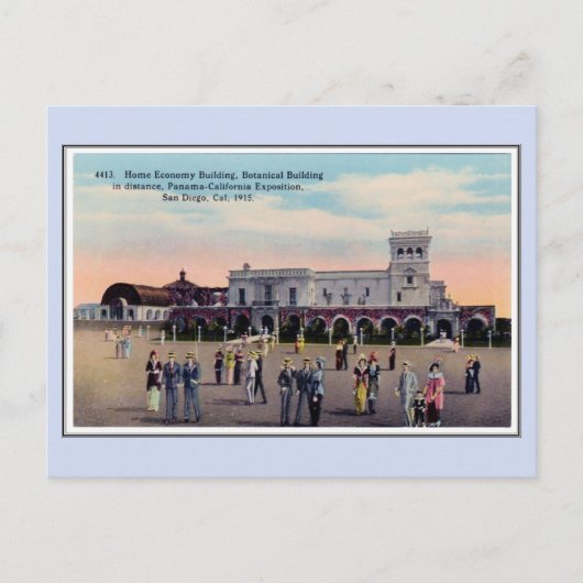1915 Panama California Expo San Diego 13 Briefkaart (Voorkant)