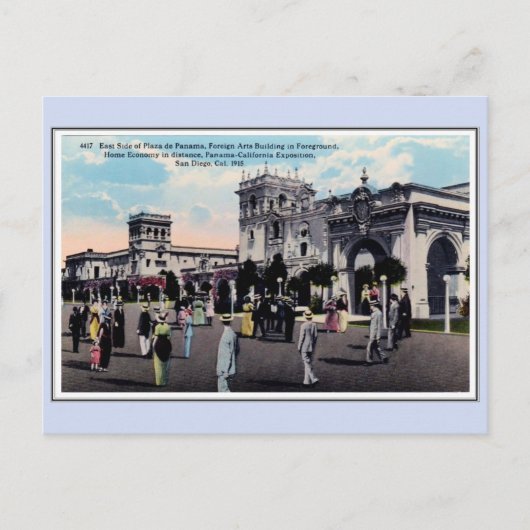  1915 Panama California Expo San Diego 17 Briefkaart (Voorkant)