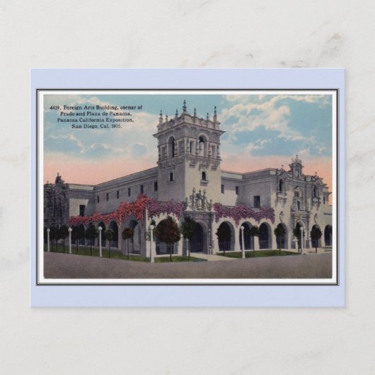  1915 Panama California Expo San Diego 19 Briefkaart (Voorkant)