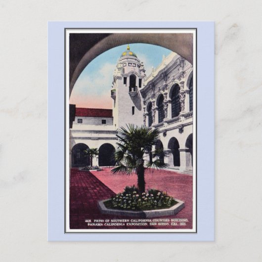 1915 Panama California Expo San Diego 28 Briefkaart (Voorkant)