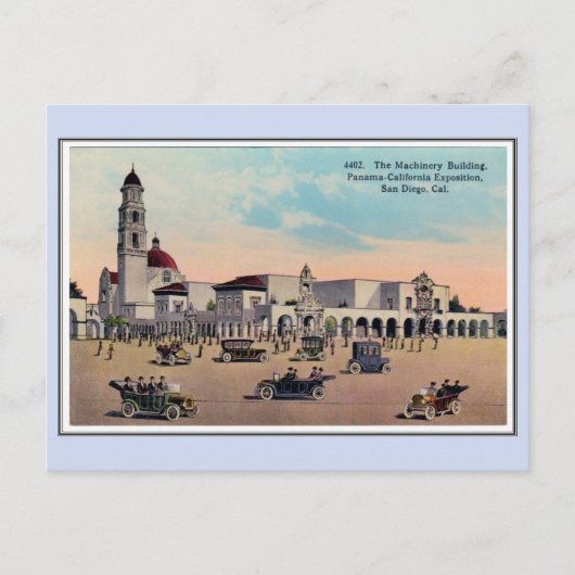  1915 Panama California Expo San Diego 3 Briefkaart (Voorkant)