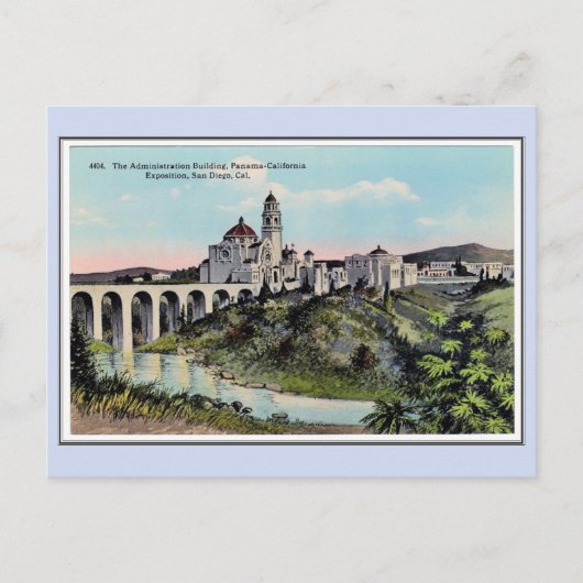  1915 Panama California Expo San Diego 4 Briefkaart (Voorkant)