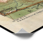 1915 RAINIER TOPOGRAPHIC MAP POSTER (Hoek)