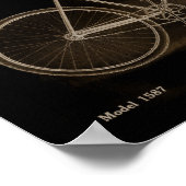 1915  Roadster-fietser en kunstartikel-Poster Poster (Hoek)
