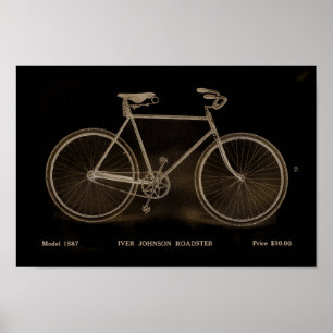 1915  Roadster-fietser en kunstartikel-Poster Poster