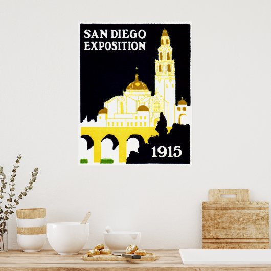 1915 San Diego Exposition Poster (Keuken)