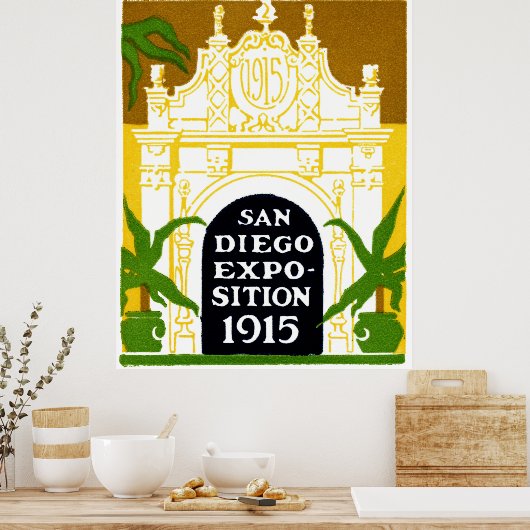 1915 San Diego Exposition Poster (Keuken)